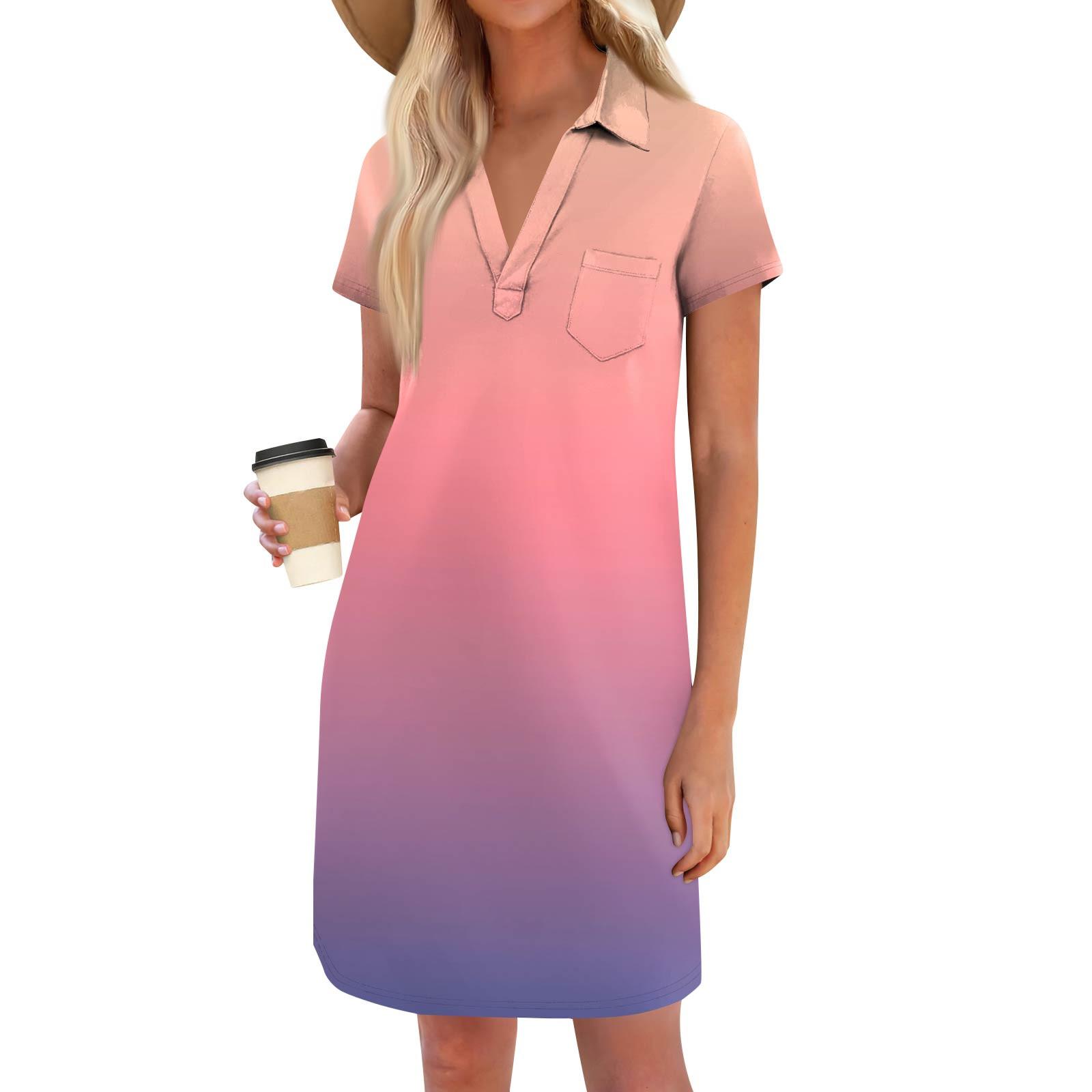 Женская мода повседневная свободная футболка с коротким рукавом и V-образным вырезом с маленьким карманом M розовый
Женская мода повседневная свободная футболка с коротким рукавом и V-образным вырезом с маленьким карманом M розовый