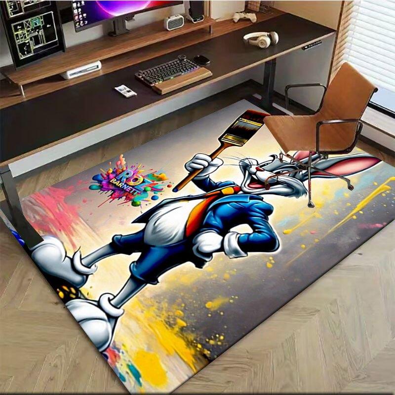 Looney Tunes Bugs Bunny Art Print - Colorful Canvas Poster Office Mat Home Decor Gift For Halloween & Christmas LD54 160cm by 200cm
Looney Tunes Bugs Bunny Art Print - Colorful Canvas Poster Office Mat Home Decor Gift For Halloween & Christmas LD54 160cm by 200cm