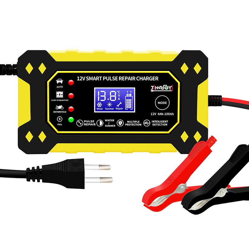 12V 6A Smart Pulse Lead-Acid Battery Charger for Car and Motorcycle
12V 6A Smart Pulse Lead-Acid Battery Charger for Car and Motorcycle