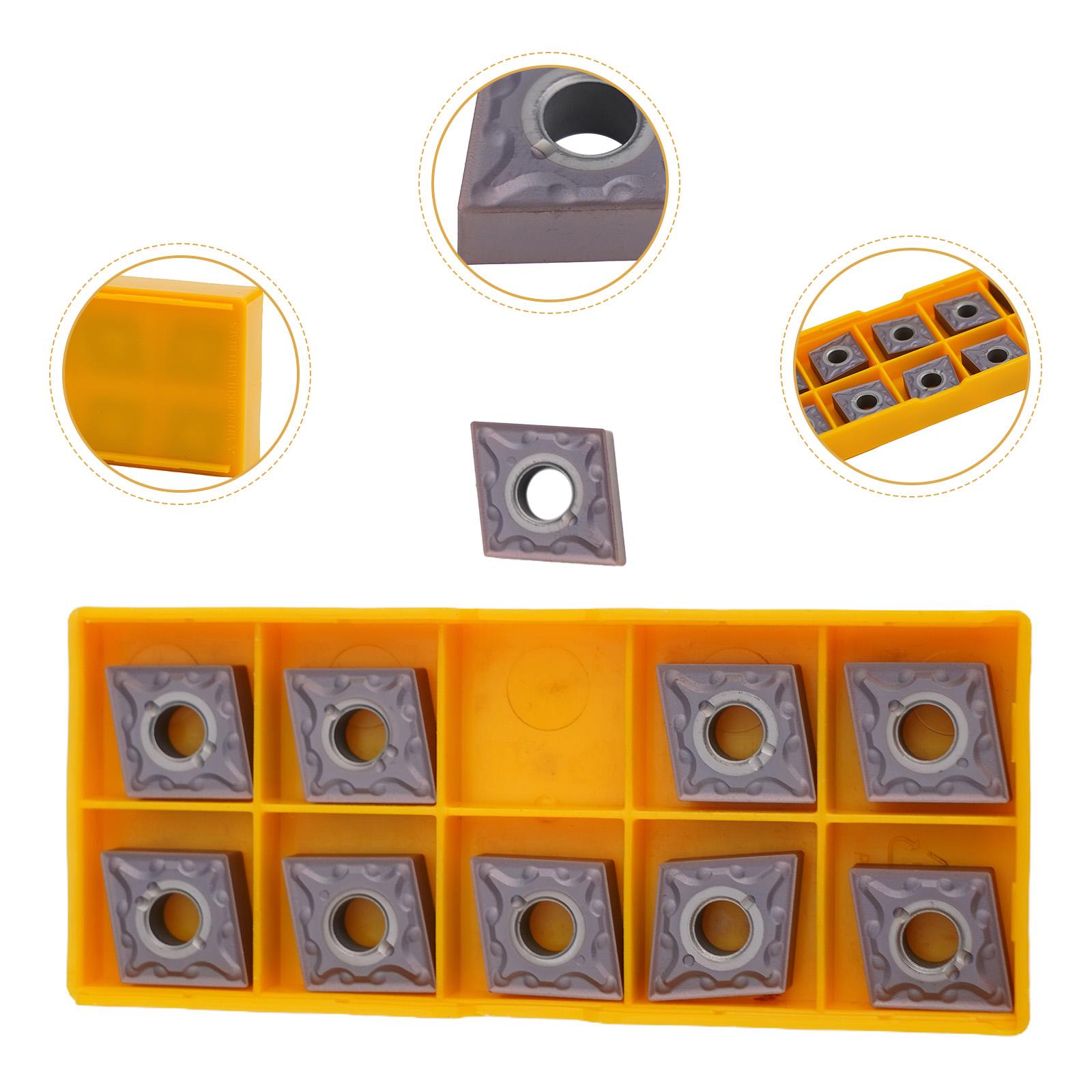 New Practical CarbideTurningInsert Precise Semi-finishing Steel Cutting Thickness S In Tin Yellow And Black CNMG China Mainland
New Practical CarbideTurningInsert Precise Semi-finishing Steel Cutting Thickness S In Tin Yellow And Black CNMG China Mainland