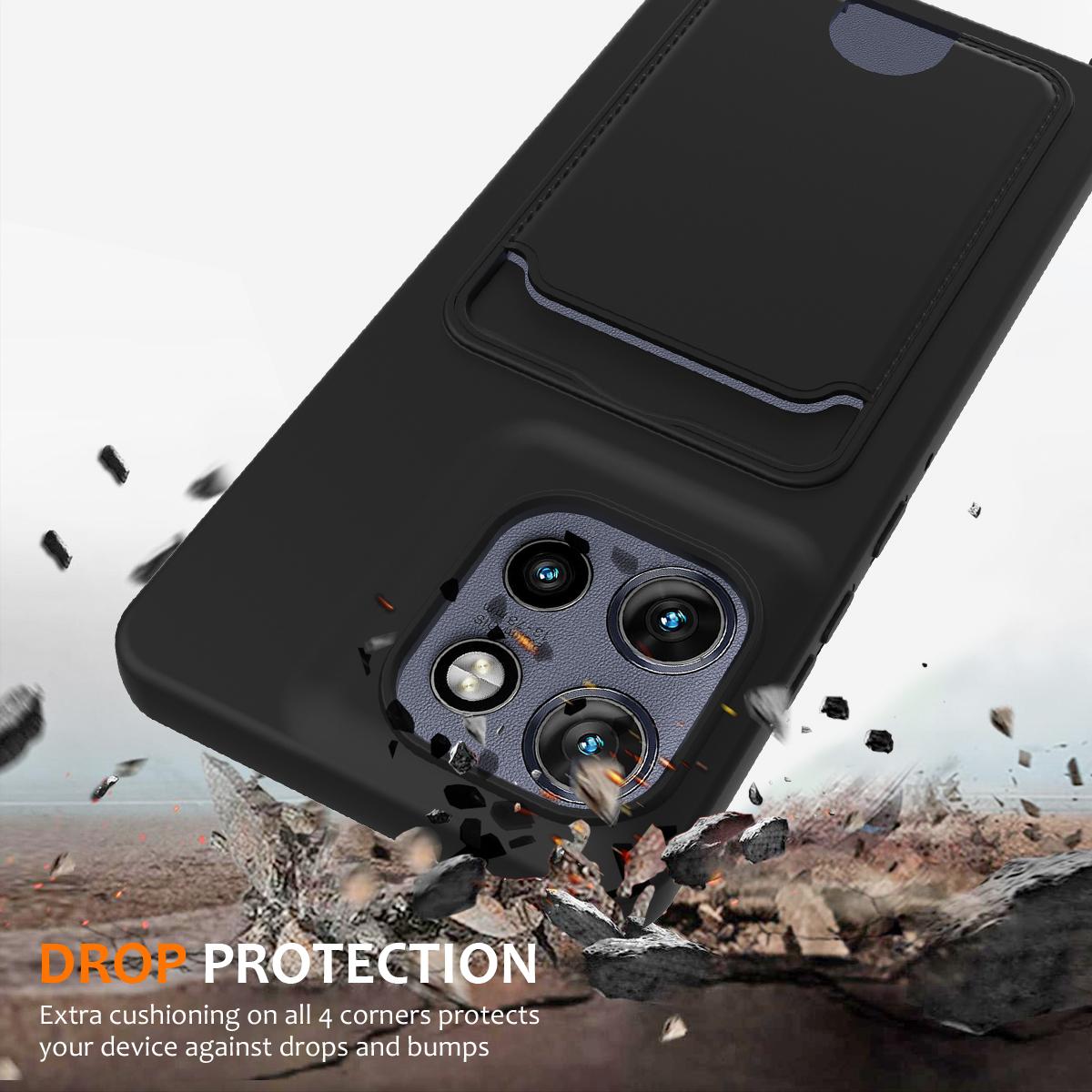 For Motorola Moto S50 5G/Motorola ThinkPhone 25 5G/Motorola Edge 50 Neo 5G Case Liquid Silicone Card Holder Back Phone Cover with Lanyard Black
For Motorola Moto S50 5G/Motorola ThinkPhone 25 5G/Motorola Edge 50 Neo 5G Case Liquid Silicone Card Holder Back Phone Cover with Lanyard Black