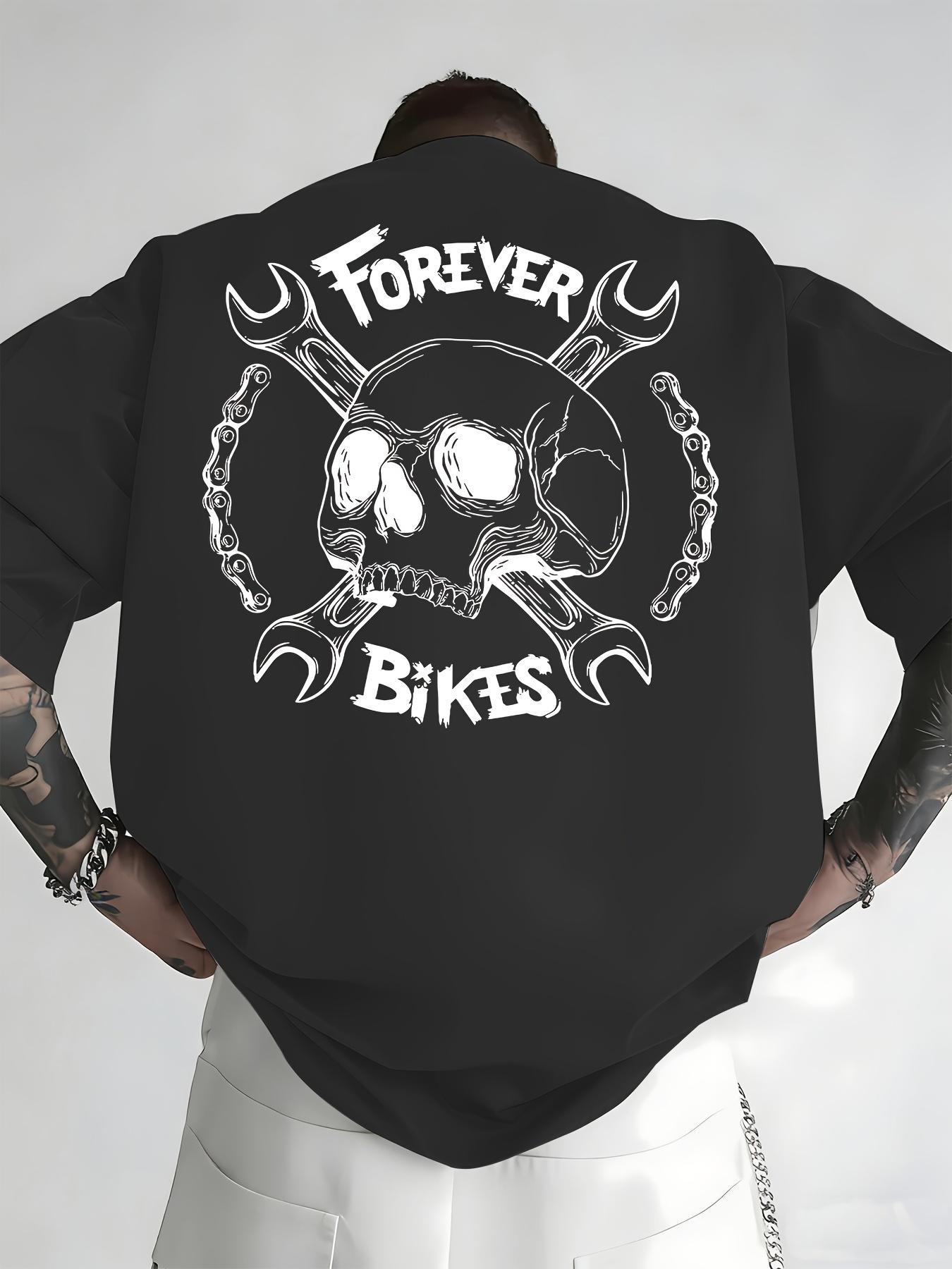 Skull Bikes Cotton TShirt Streetwear Biker Casual Mens Fitness Muscle Black Short Sleeve Fit - Men s Summer Cotton Graphic Tee 5XL різнокольоровий
Skull Bikes Cotton TShirt Streetwear Biker Casual Mens Fitness Muscle Black Short Sleeve Fit - Men s Summer Cotton Graphic Tee 5XL різнокольоровий