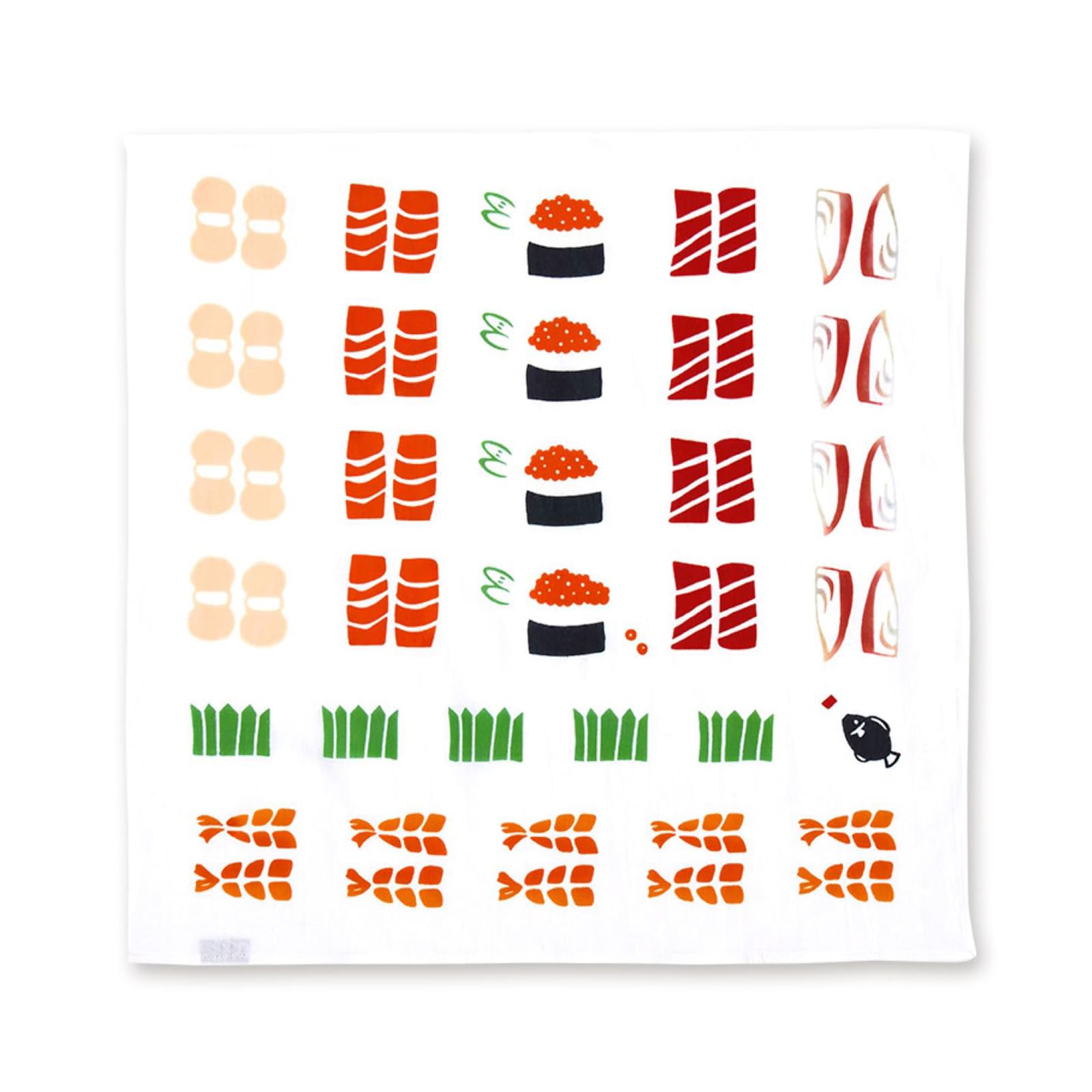 Miyamoto Towel Kenema Handkerchief with Sushi Made in 44 x Product Number 25173 Design, Japan, Approx. 44cm, белый
Miyamoto Towel Kenema Handkerchief with Sushi Made in 44 x Product Number 25173 Design, Japan, Approx. 44cm, белый
