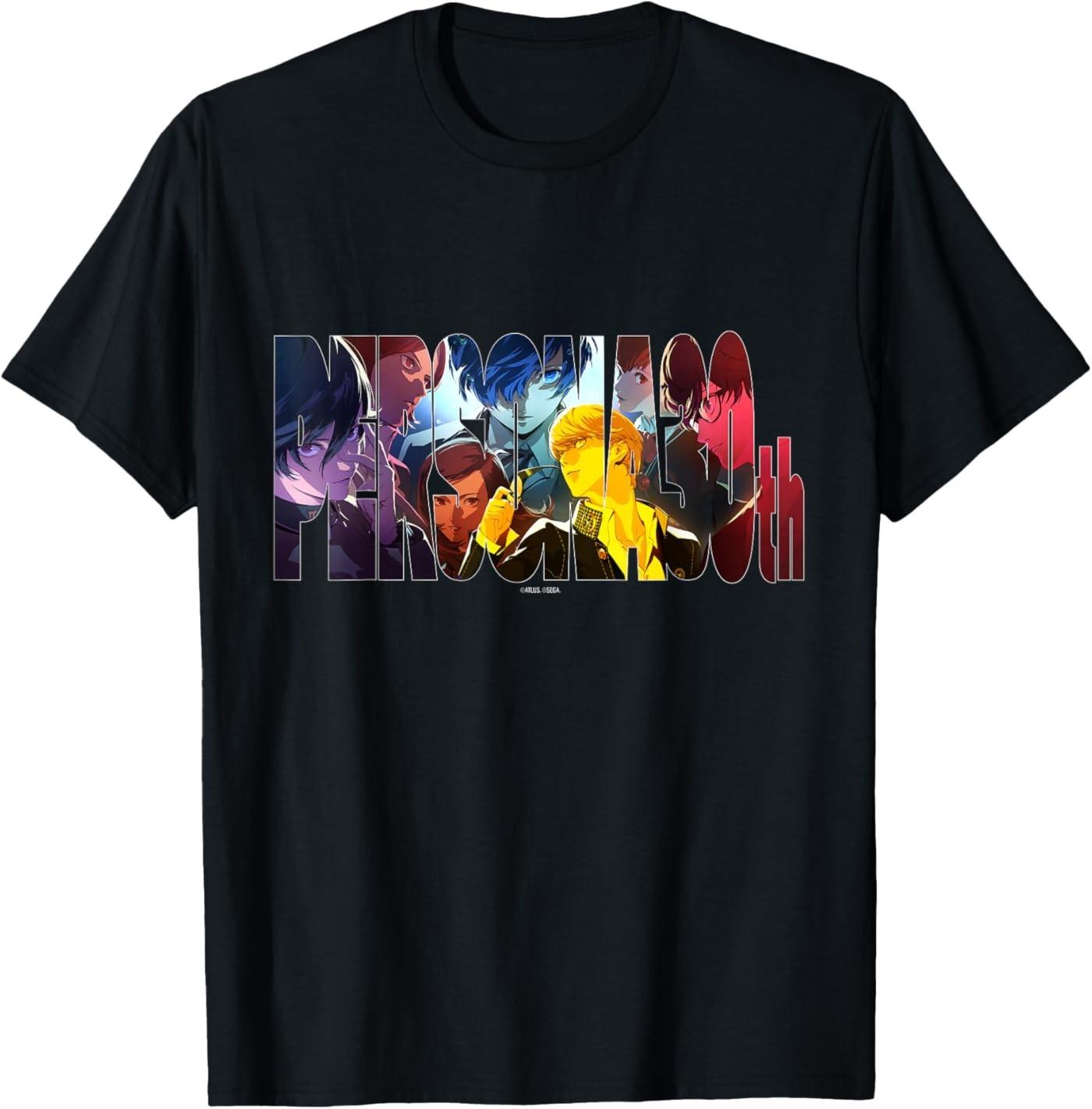 ATLUS Persona 30th: Protagonist Series Logo T-Shirt 5XL різнокольоровий
ATLUS Persona 30th: Protagonist Series Logo T-Shirt 5XL різнокольоровий