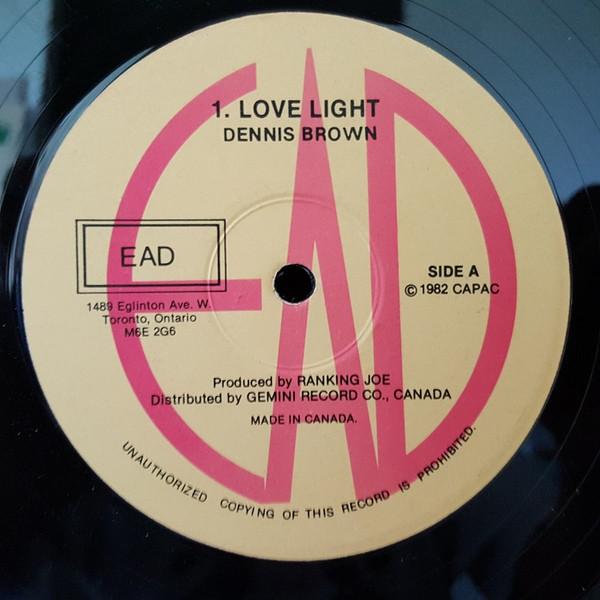 12-дюймовая пластинка DENNIS BROWN Love Light GEM003 GEMINI RECORDS 1982 Канада Регги Ска Даб Б/у
12-дюймовая пластинка DENNIS BROWN Love Light GEM003 GEMINI RECORDS 1982 Канада Регги Ска Даб Б/у