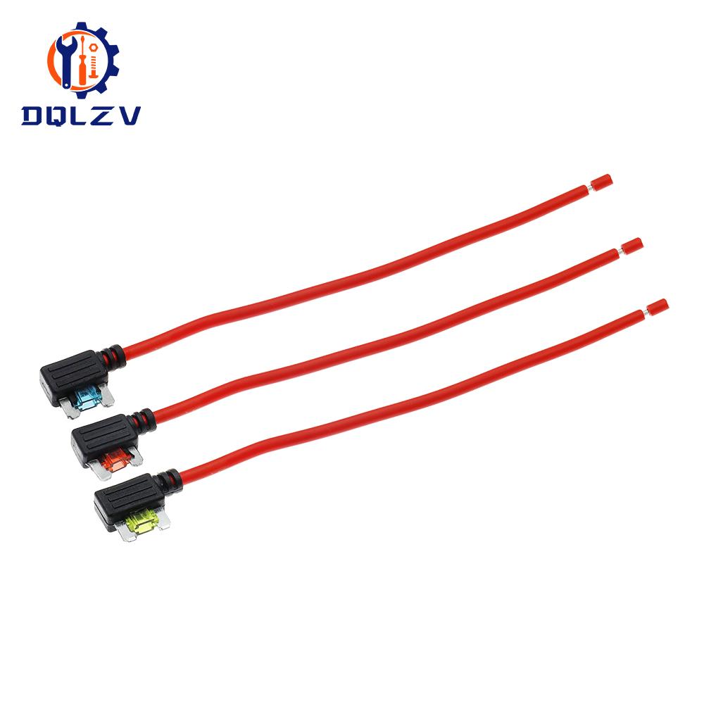 12V 5A 10A 15A 20A Car Fuse Holder Add-a-circuit TAP Adapter Micro Standard ATM APM Blade MINI Medium Simple Safety Device 1PCS&20A
12V 5A 10A 15A 20A Car Fuse Holder Add-a-circuit TAP Adapter Micro Standard ATM APM Blade MINI Medium Simple Safety Device 1PCS&20A