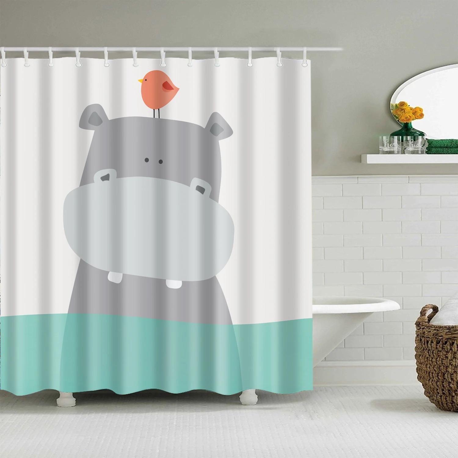 Animals Bear Shower Curtains Cute Cartoon Bathroom Curtain Fabric Waterproof Polyester Bathtub Curtains With Hooks Home Decor W60H190(CM)-1 Pcs
Animals Bear Shower Curtains Cute Cartoon Bathroom Curtain Fabric Waterproof Polyester Bathtub Curtains With Hooks Home Decor W60H190(CM)-1 Pcs