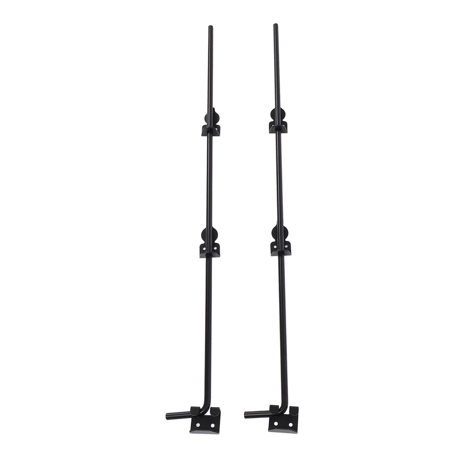 2Pcs Cane Bolts Heavy Duty Drop Rod 36in Gate Stopper Ground Latch Hardware for Wooden Fences Metal Doors
2Pcs Cane Bolts Heavy Duty Drop Rod 36in Gate Stopper Ground Latch Hardware for Wooden Fences Metal Doors