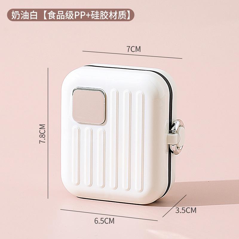 Compact Portable Mini Travel Medicine Box - Seven-Day Tablet Organizer Jewelry Storage Container - On-the-Go Drug Dispenser белый
Compact Portable Mini Travel Medicine Box - Seven-Day Tablet Organizer Jewelry Storage Container - On-the-Go Drug Dispenser белый