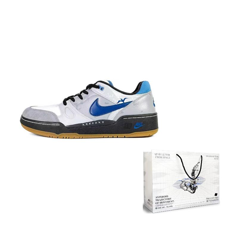 Nike Full Force Leather Low top Skateboard Shoes Men s White Blue HJ7262-100() 40
Nike Full Force Leather Low top Skateboard Shoes Men s White Blue HJ7262-100() 40