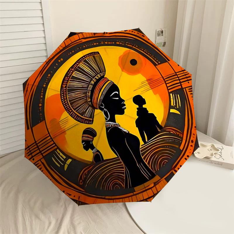 1PC African Culture Umbrella-8-Rib Reinforced Portable Folding Travel Suitable for All Seasons Outdoor Daily Use Is an Ideal Choice -F358
1PC African Culture Umbrella-8-Rib Reinforced Portable Folding Travel Suitable for All Seasons Outdoor Daily Use Is an Ideal Choice -F358