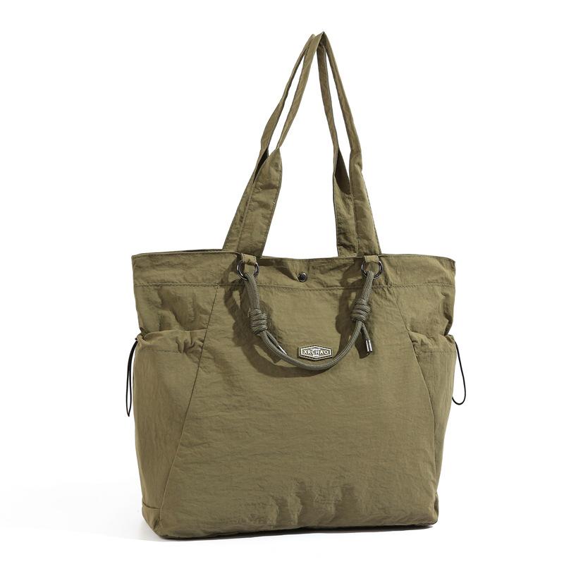 New Large Capacity Cloth Bag, Casual Canvas Tote Bag, Solid Color Simple Handbag, Commuting Shoulder Bag хакі
New Large Capacity Cloth Bag, Casual Canvas Tote Bag, Solid Color Simple Handbag, Commuting Shoulder Bag хакі
