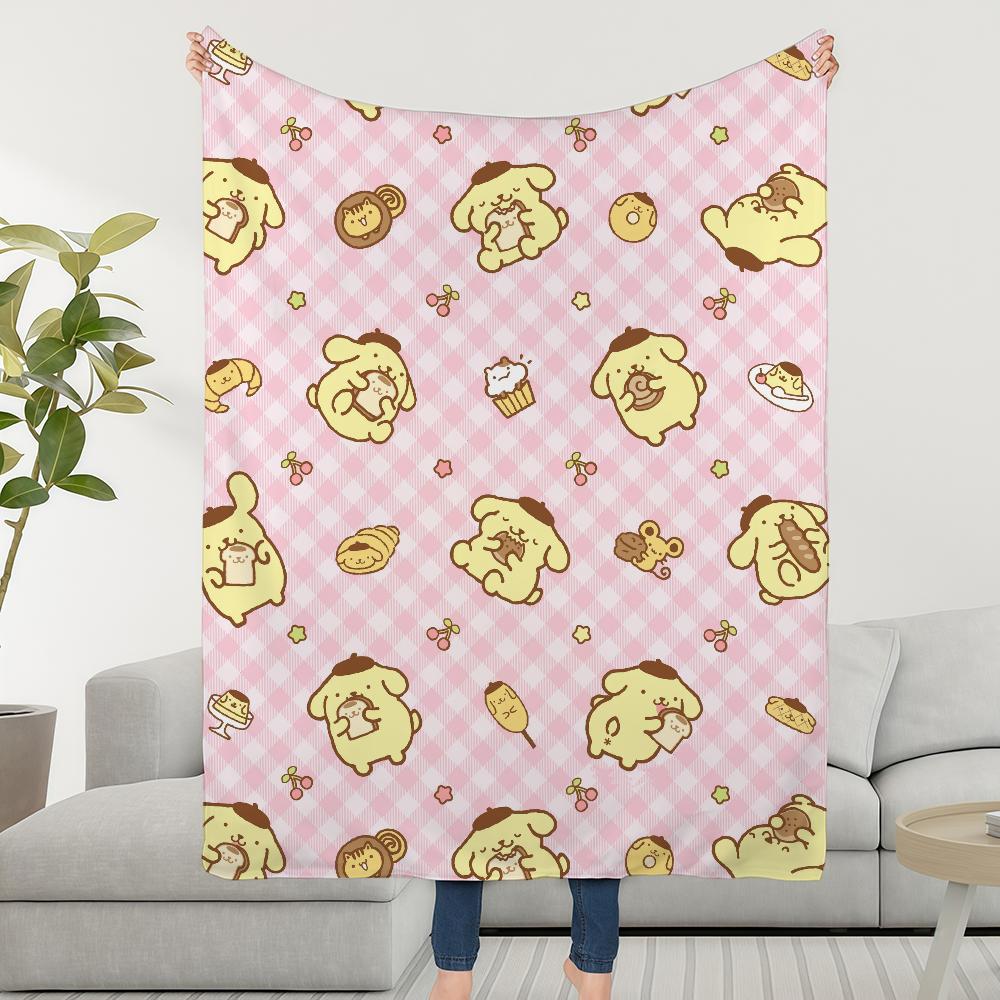 Blanket Throw SRO Super Cosy Plush Living Room Sofa Cute P-Pom Couch P-Purin P-Pom Childish Cartoon Birthday Gifts 100x150cm
Blanket Throw SRO Super Cosy Plush Living Room Sofa Cute P-Pom Couch P-Purin P-Pom Childish Cartoon Birthday Gifts 100x150cm