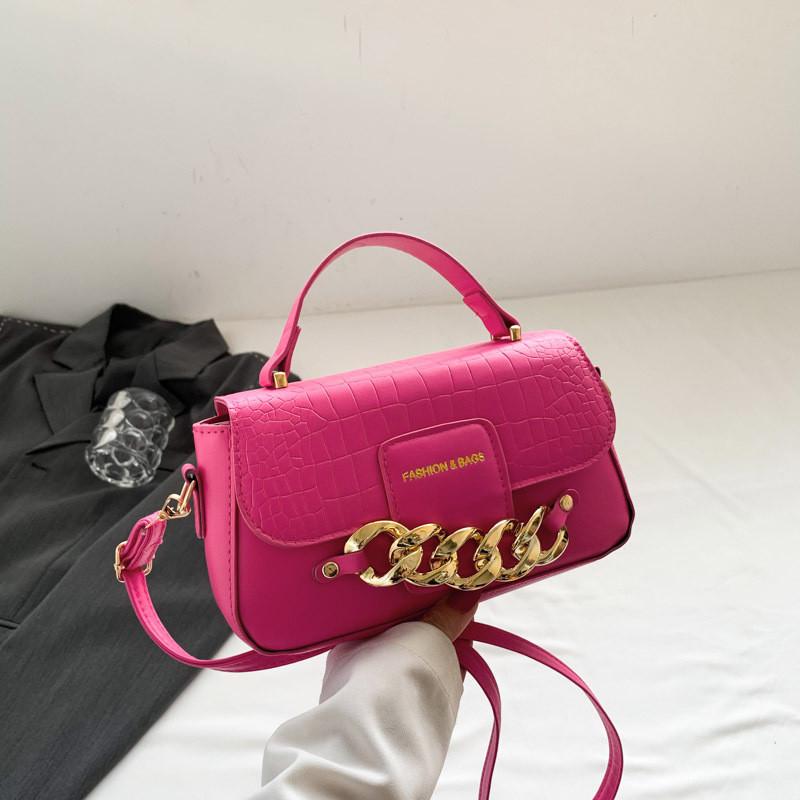 Fashionable Minimalist Handbag Chic Korean Crossbody Bag For Women In Vintage Style фуксія
Fashionable Minimalist Handbag Chic Korean Crossbody Bag For Women In Vintage Style фуксія