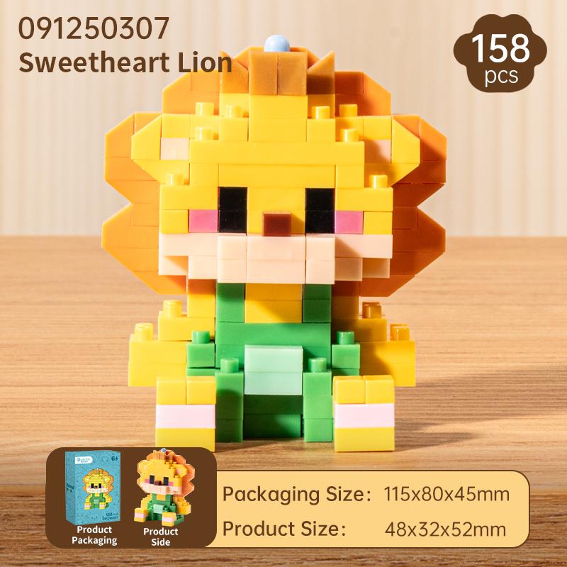 Cute little animal building blocks, adorable and fun animal-shaped building block ornaments. gifts, festival gifts.
Cute little animal building blocks, adorable and fun animal-shaped building block ornaments. gifts, festival gifts.