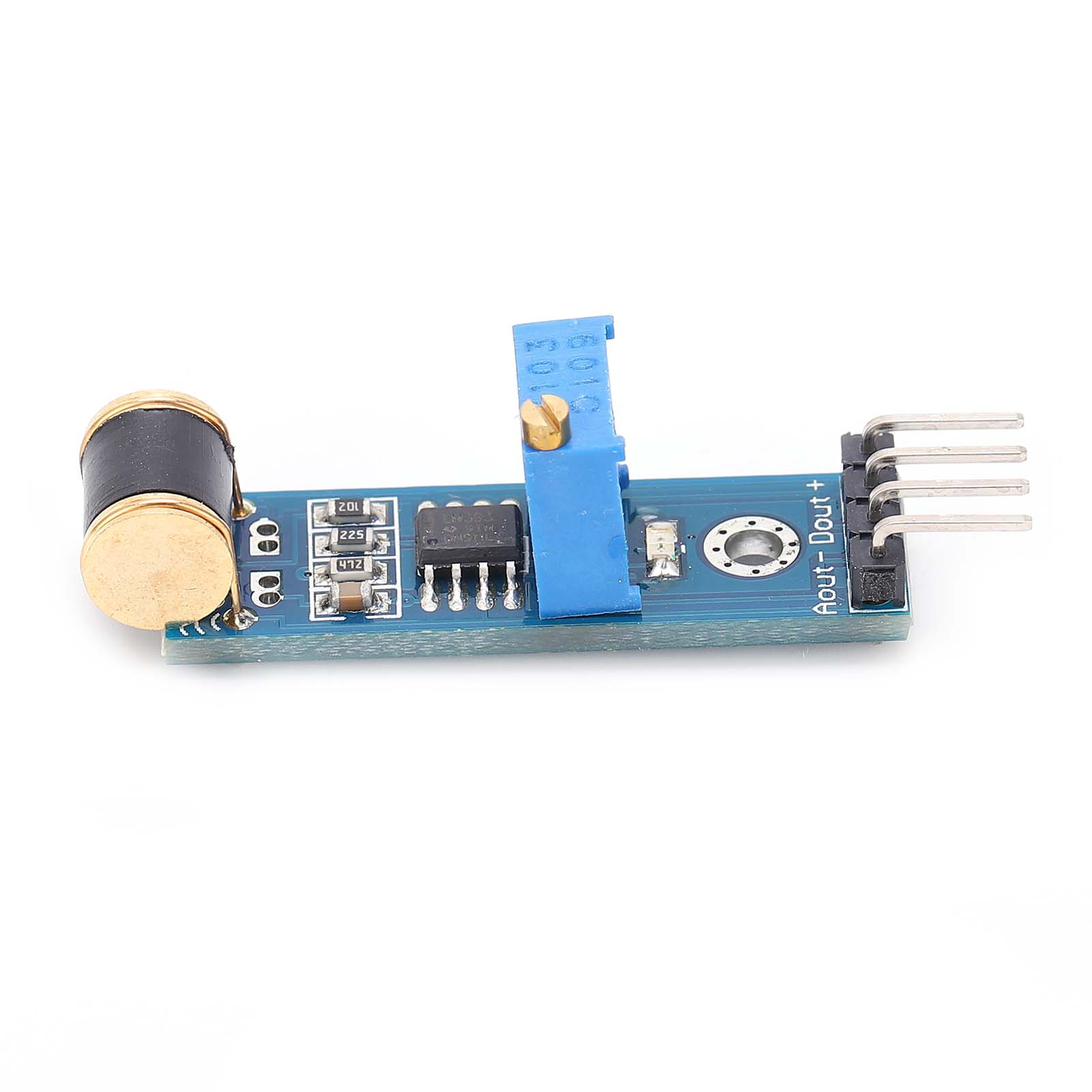 Sensor Module 4‑Pin 801S Vibration Shock Adjustable Sensitivity Output Board 3‑5V
Sensor Module 4‑Pin 801S Vibration Shock Adjustable Sensitivity Output Board 3‑5V