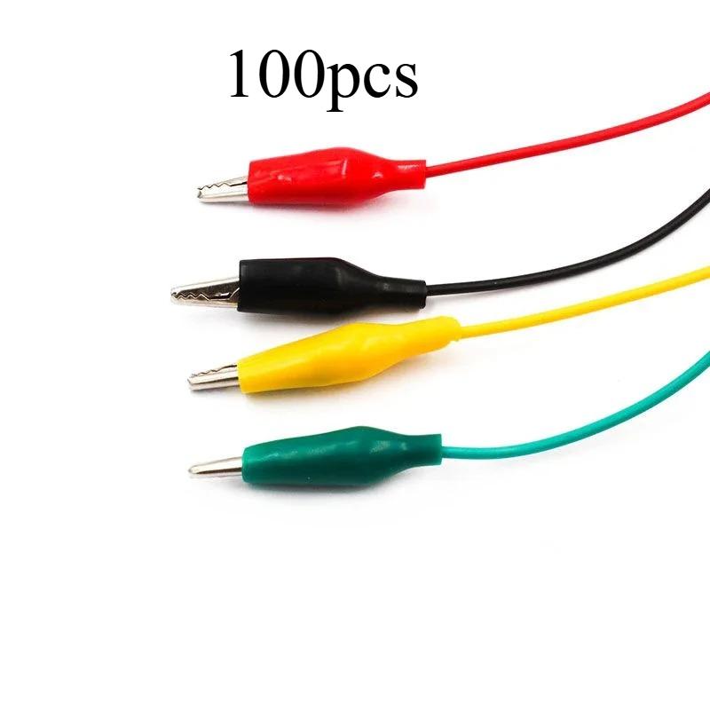 100pcs 50cm Alligator Clips Double-ended Clips Crocodile Cable Alligator Jumper Wire Test Leads Alligator Clips
100pcs 50cm Alligator Clips Double-ended Clips Crocodile Cable Alligator Jumper Wire Test Leads Alligator Clips