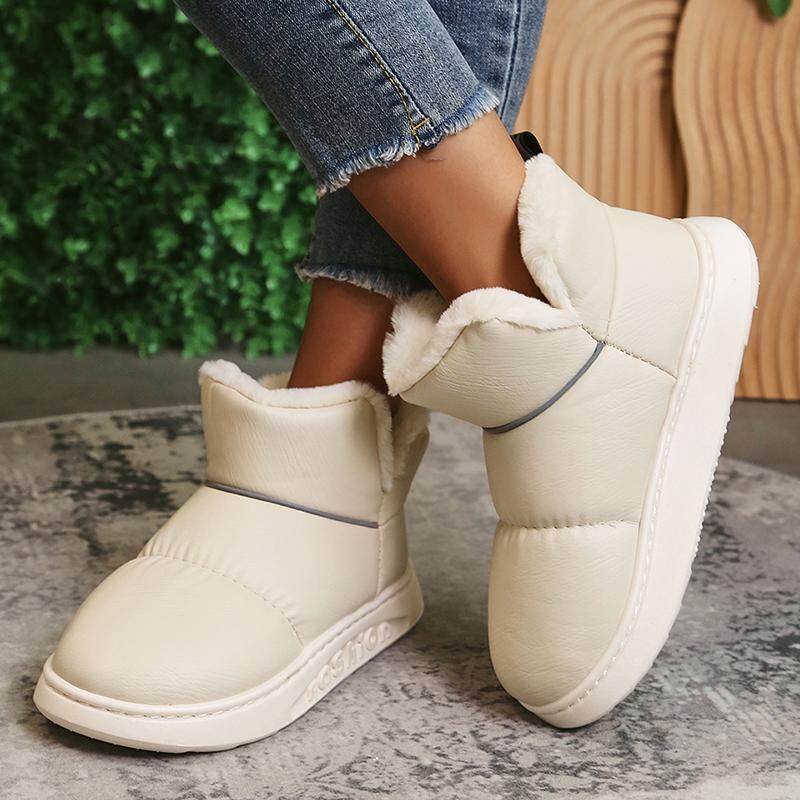 2024 New Waterproof Snow Boots Women Winter Warm Fur Couple Cotton Padded Shoes Anti-Slip Thick Plush Platform Ankle Boots Woman
2024 New Waterproof Snow Boots Women Winter Warm Fur Couple Cotton Padded Shoes Anti-Slip Thick Plush Platform Ankle Boots Woman