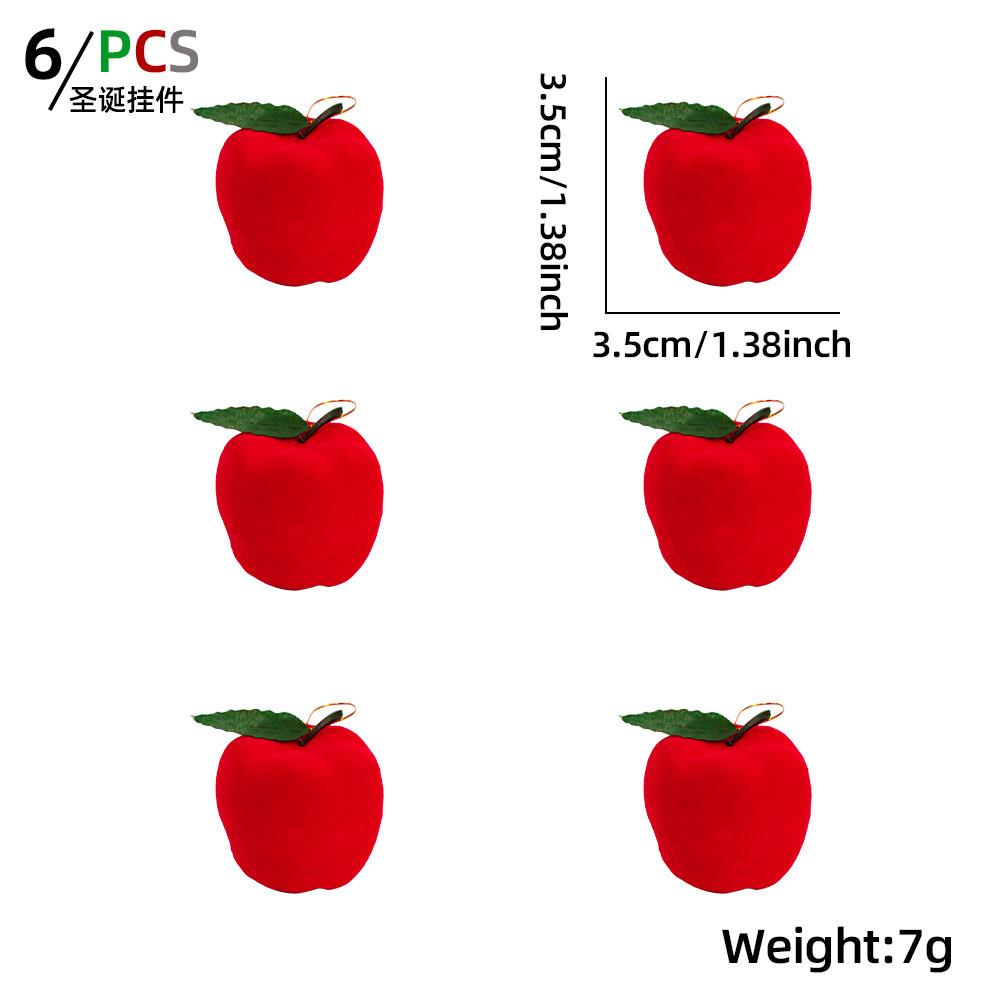 Foam Delightful Red Apple Christmas Decorations In Cartoon And European Styles For Holidays 3.5CM Red Apple
Foam Delightful Red Apple Christmas Decorations In Cartoon And European Styles For Holidays 3.5CM Red Apple