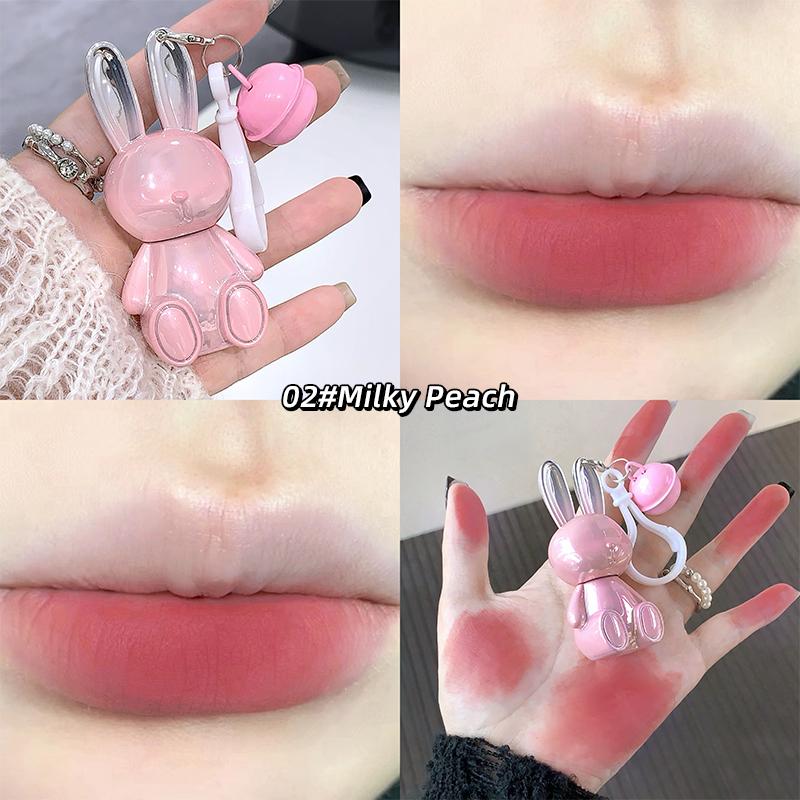 Gege Bear Pink Rabbit Velvet Matte Lip Cream Black Rabbit Water легкая помада для губ матовая зеркальная помада-подвеска блеск для губ 02# розовый
Gege Bear Pink Rabbit Velvet Matte Lip Cream Black Rabbit Water легкая помада для губ матовая зеркальная помада-подвеска блеск для губ 02# розовый