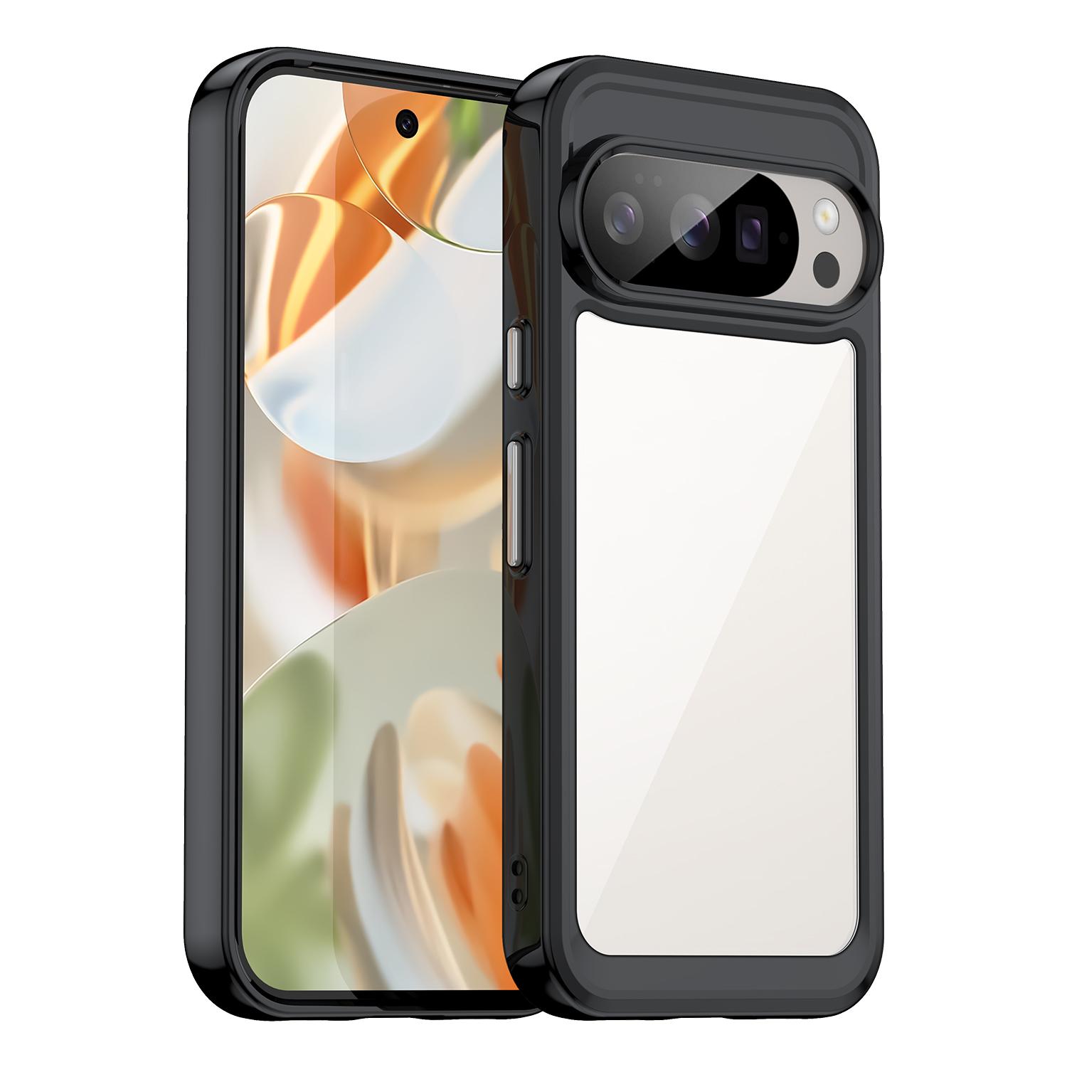 For Google Pixel 10 Pro Phone Case WANLONFENG XC Series TPU Acrylic Cover with Tempered Glass (Big Lens Hole) Transparent Blue
For Google Pixel 10 Pro Phone Case WANLONFENG XC Series TPU Acrylic Cover with Tempered Glass (Big Lens Hole) Transparent Blue