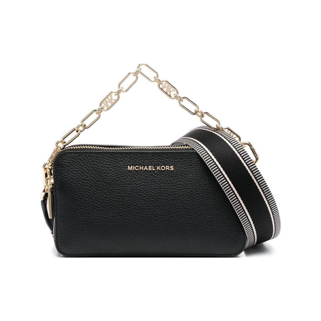 Michael Kors MK Jet Set Gold Logo Double Zipper Pebble Leather Camera Bag Women Shoulder Bag Black 32S3GJ6C1L-001 Basic Set (Bag+Dust Bag)
Michael Kors MK Jet Set Gold Logo Double Zipper Pebble Leather Camera Bag Women Shoulder Bag Black 32S3GJ6C1L-001 Basic Set (Bag+Dust Bag)
