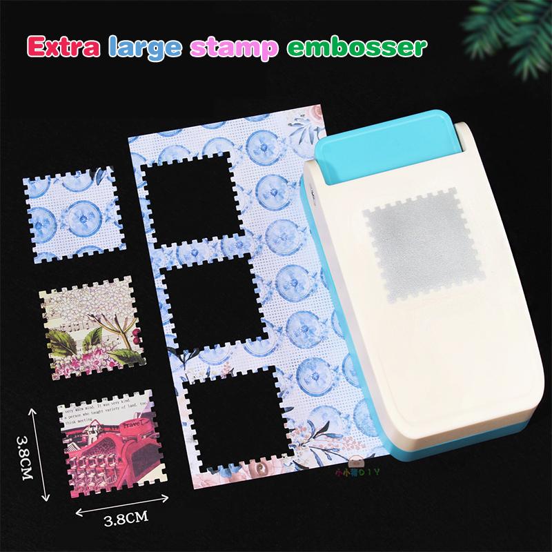 Large Rectangular Postage Stamp Punch Lever Action Craft Punch For Paper Crafting Scrapbooking Book Tabs Diy Tab Maker as the picture
Large Rectangular Postage Stamp Punch Lever Action Craft Punch For Paper Crafting Scrapbooking Book Tabs Diy Tab Maker as the picture