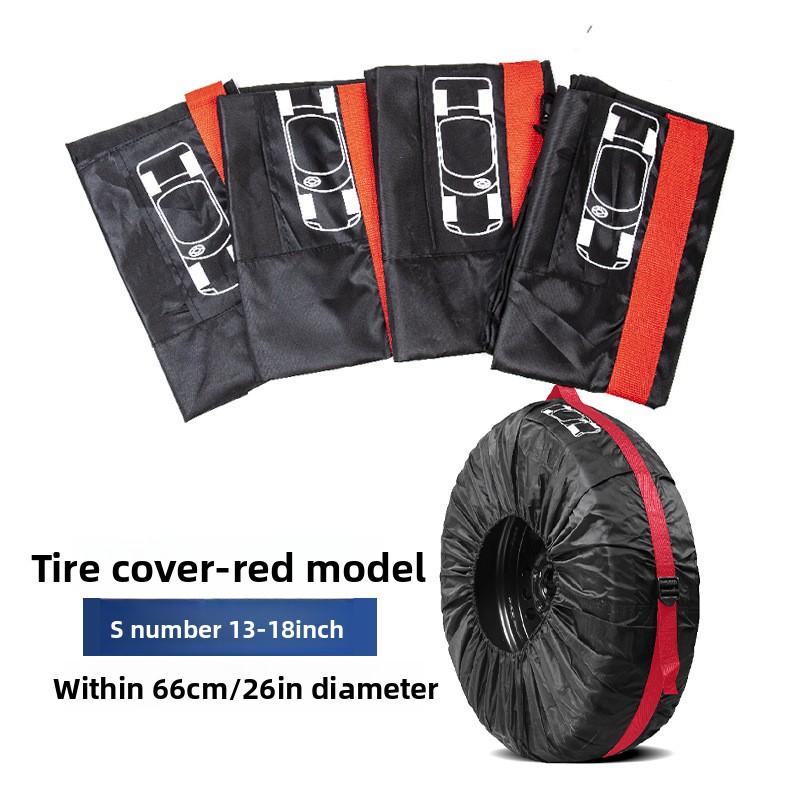 4-pieces Car Tire Covers Waterproof, Dustproof, and Dirt-Resistant Spare Tire Covers for 13-18 Inch / 19-21 Inch Tires
4-pieces Car Tire Covers Waterproof, Dustproof, and Dirt-Resistant Spare Tire Covers for 13-18 Inch / 19-21 Inch Tires