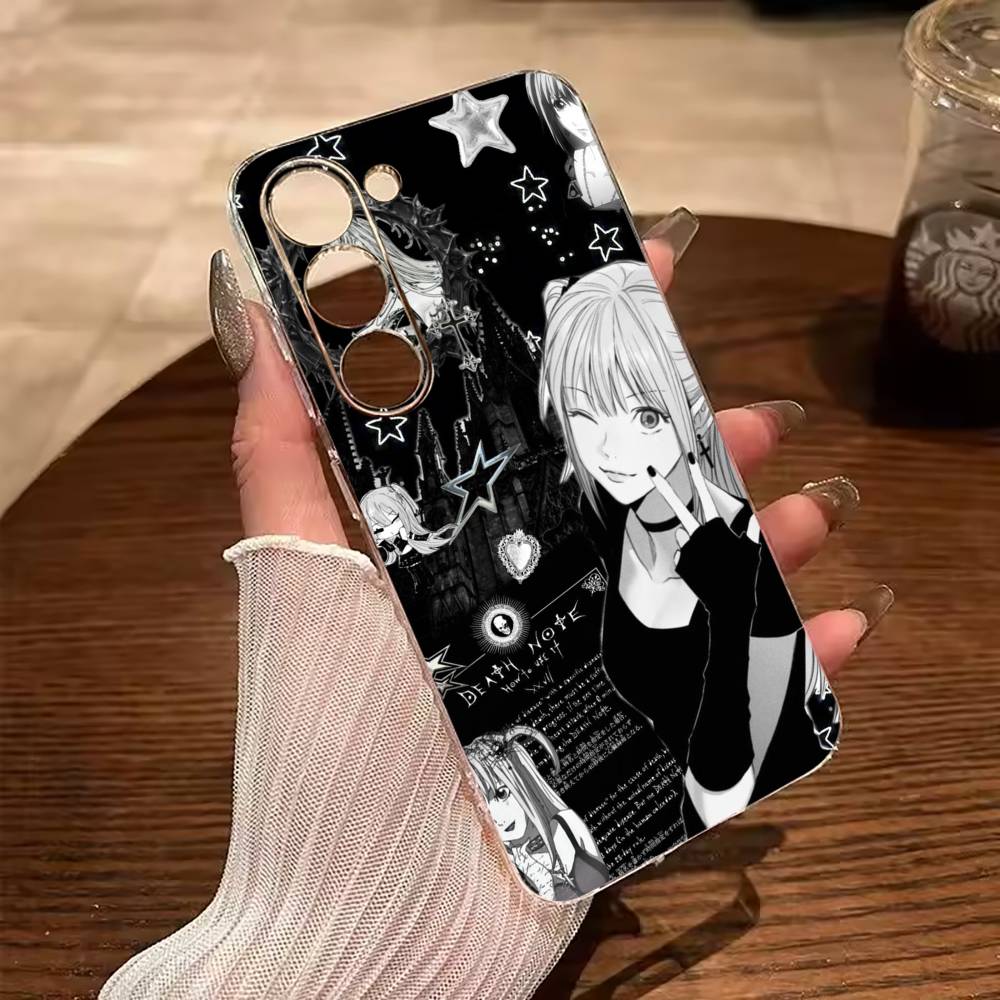 M-Misa- Чехол для телефона Death Note для Samsung Galaxy A71,A70,A52,A51,A40,A30 Прозрачный чехол Samsung a50 30s 50s
M-Misa- Чехол для телефона Death Note для Samsung Galaxy A71,A70,A52,A51,A40,A30 Прозрачный чехол Samsung a50 30s 50s