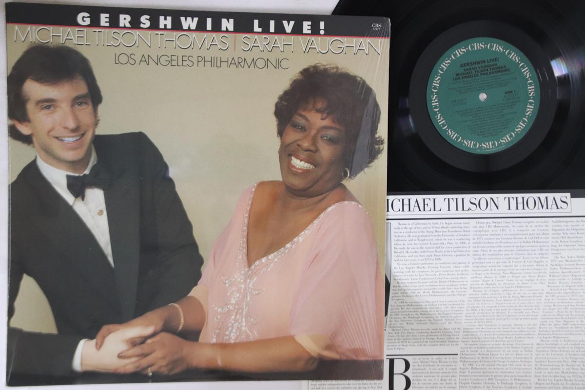LP Record MICHAEL TILSON THOMAS, SARAH VAUGHA - Gershwin Live! FM37277 CBS 1982 Unknown Jazz Used
LP Record MICHAEL TILSON THOMAS, SARAH VAUGHA - Gershwin Live! FM37277 CBS 1982 Unknown Jazz Used