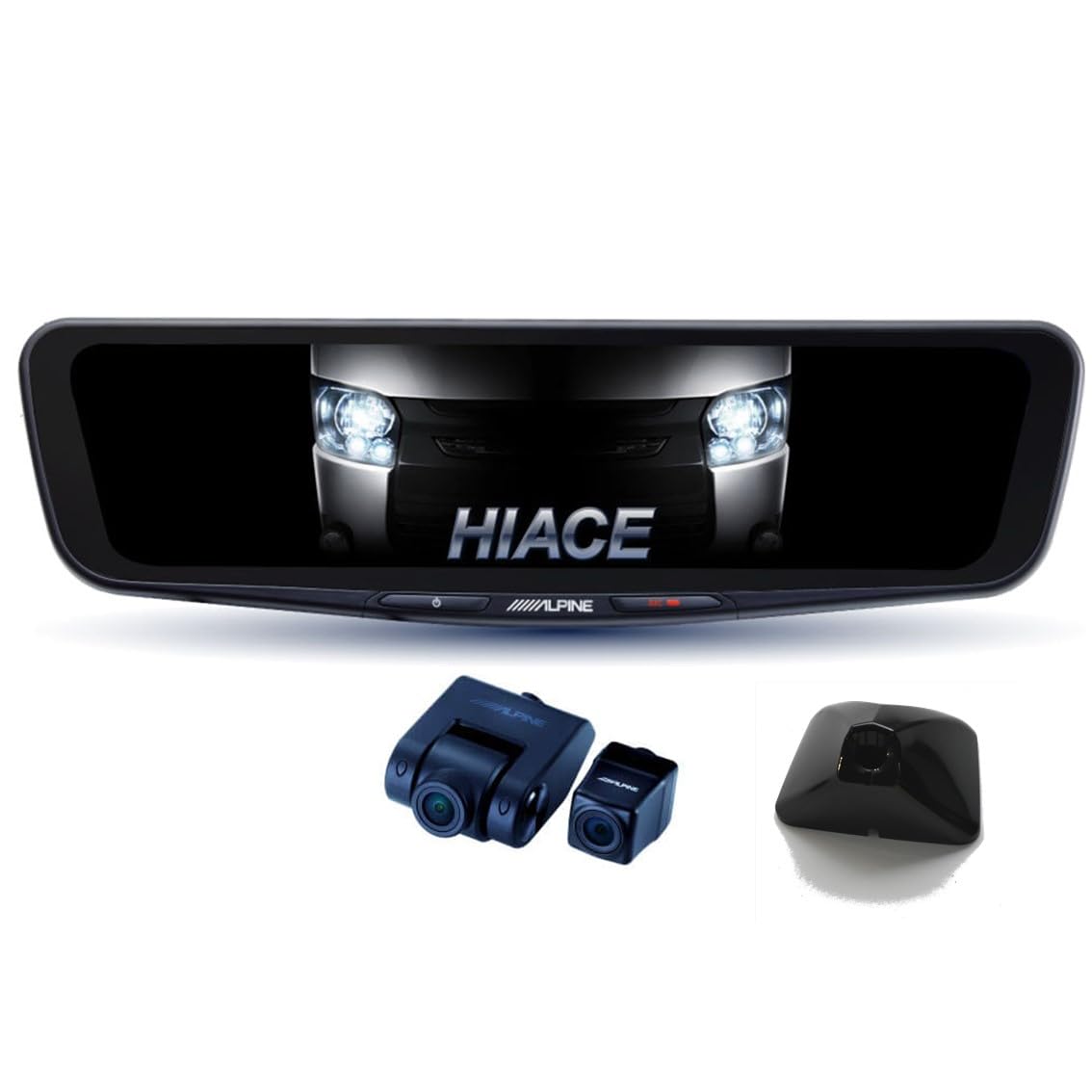 Alpine Hiace dedicated digital mirror with drive recorder mirror replacement type exterior rear camera rear camera cover (ALPINE) (2013.12-present) чорний
Alpine Hiace dedicated digital mirror with drive recorder mirror replacement type exterior rear camera rear camera cover (ALPINE) (2013.12-present) чорний