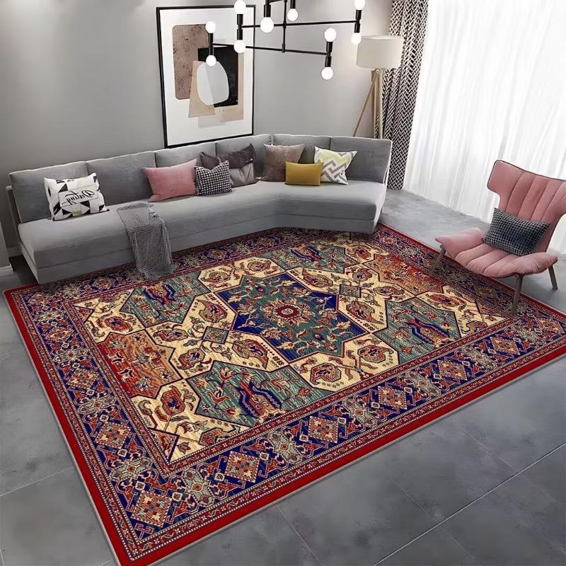 Bohemian Ethnic Style Carpet Foldable Washed Back Classic Retro Rug for Living Room Bedroom Sofa Cushion Door Mat Home Decor 40X60CM
Bohemian Ethnic Style Carpet Foldable Washed Back Classic Retro Rug for Living Room Bedroom Sofa Cushion Door Mat Home Decor 40X60CM