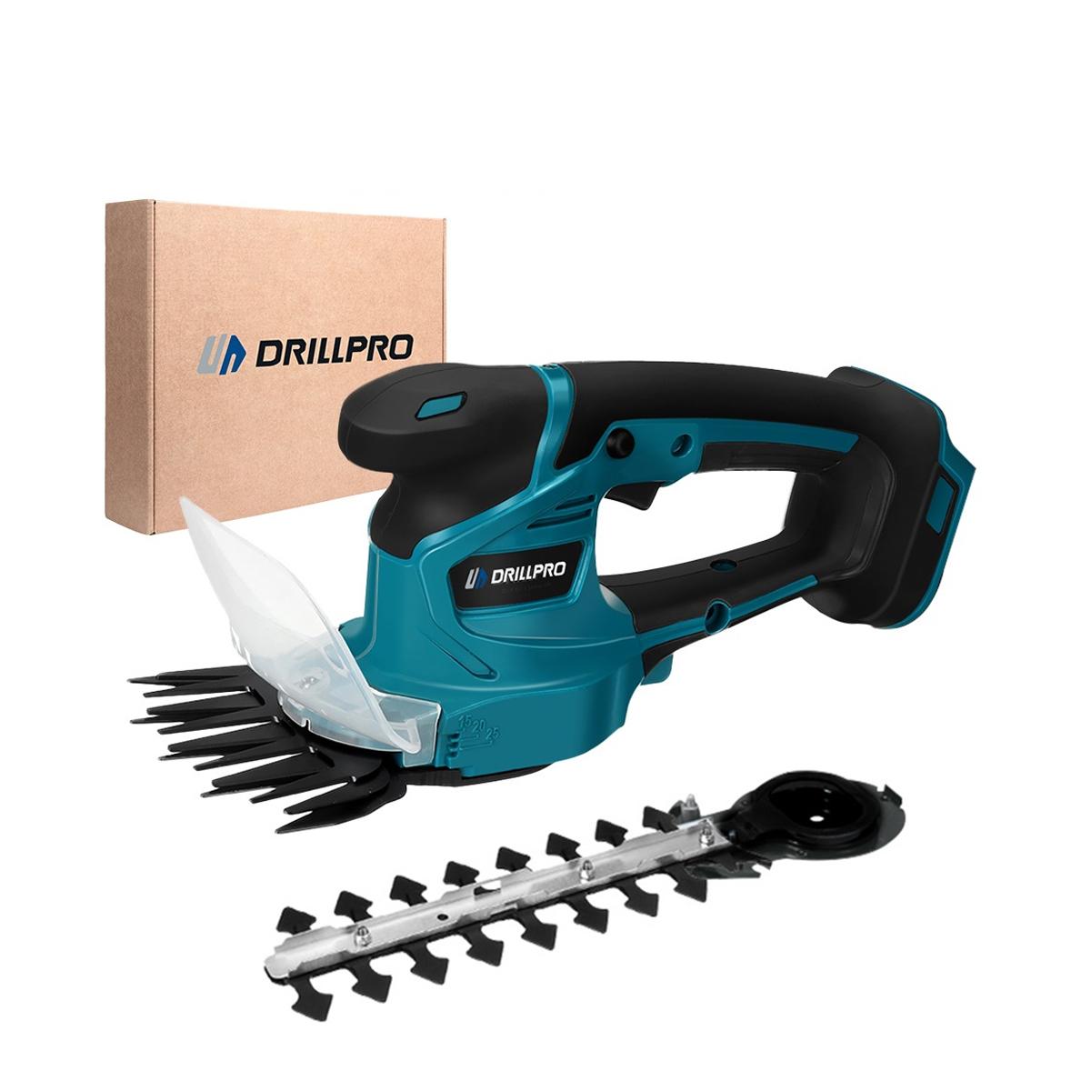 Бесщеточные аккумуляторные ножницы для травы и кусторезы Drillpro 2-в-1, быстрая смена лезвий, регулировка глубины, легкая конструкция
Бесщеточные аккумуляторные ножницы для травы и кусторезы Drillpro 2-в-1, быстрая смена лезвий, регулировка глубины, легкая конструкция