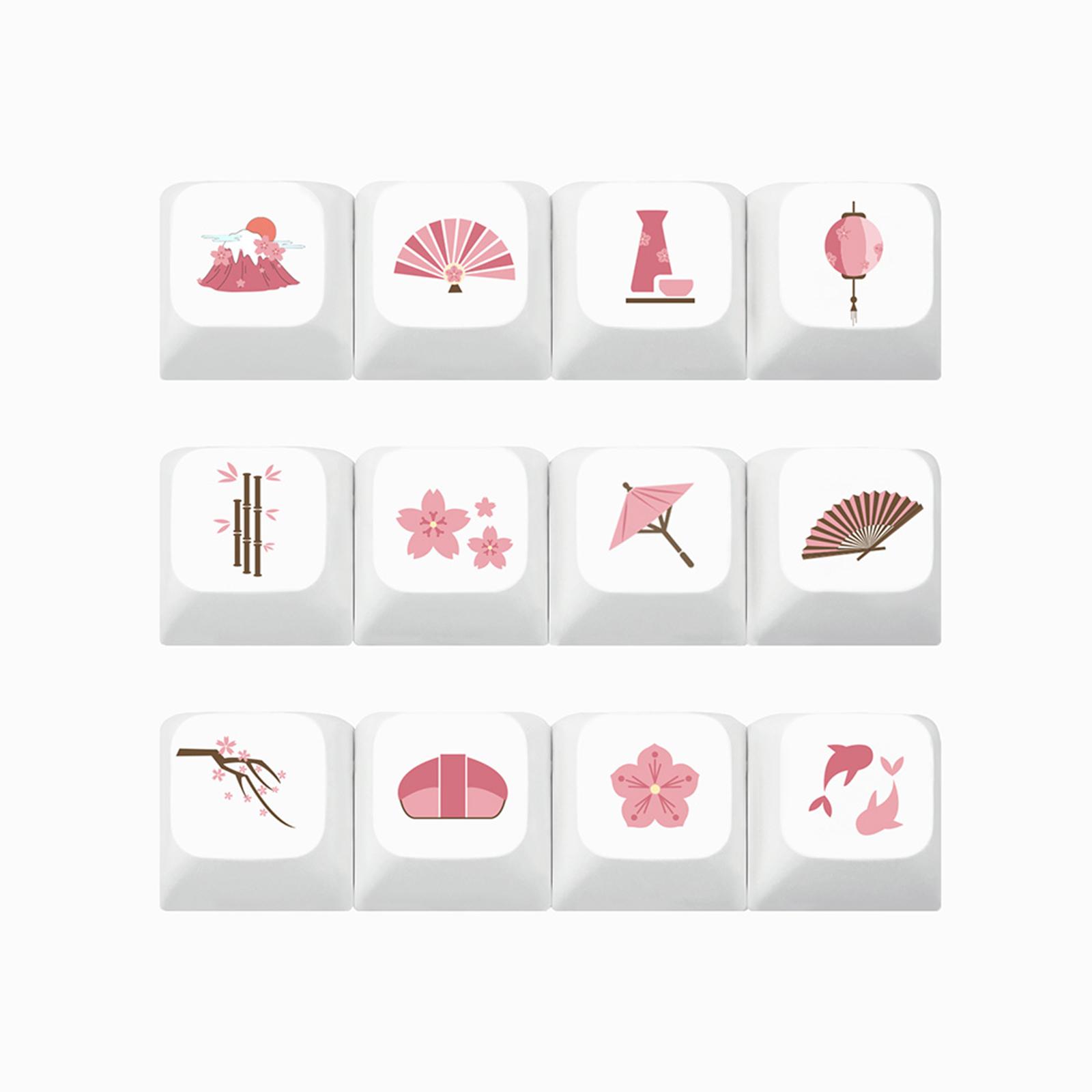 12 клавиш Tokyo Story Keycap PBT Краситель Сублимация Белый для клавиш колпачков XDA Профиль для клавиатуры для DIY Механическая клавиатура
12 клавиш Tokyo Story Keycap PBT Краситель Сублимация Белый для клавиш колпачков XDA Профиль для клавиатуры для DIY Механическая клавиатура