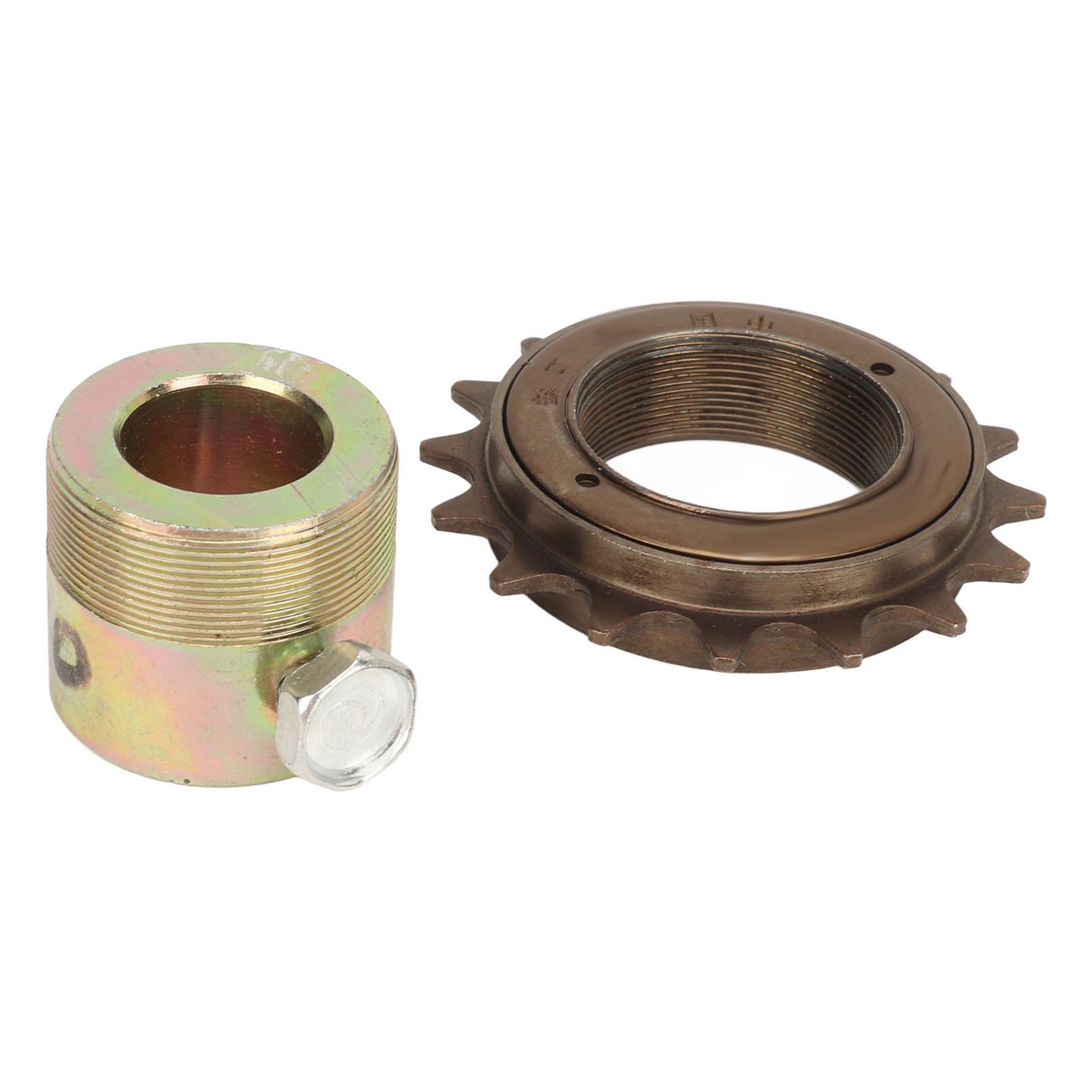 16T Freewheel with 20mm Adapter Replacement Lightweight Easy Installation Flywheel Adapter Kit for Electric Tricycles Motorcycles Karts
16T Freewheel with 20mm Adapter Replacement Lightweight Easy Installation Flywheel Adapter Kit for Electric Tricycles Motorcycles Karts