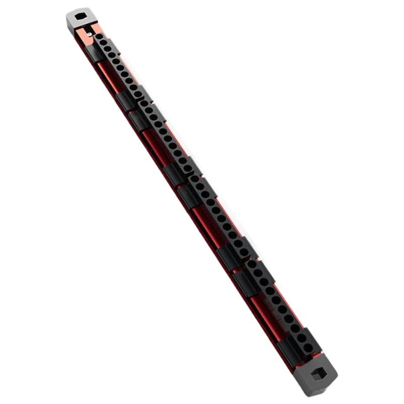 Magnetic Drill Bit Holder with 40 Holes Strong Magnetic Rails for Easy Storage and Organization of Screwdriver Bit 1 чорний
Magnetic Drill Bit Holder with 40 Holes Strong Magnetic Rails for Easy Storage and Organization of Screwdriver Bit 1 чорний