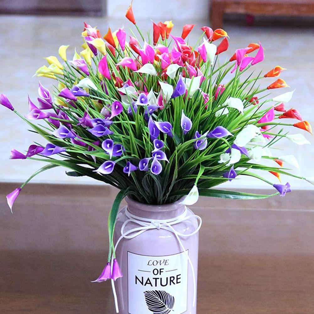Plastic Artificial Flowers Wedding 25 Heads/Bouquet New Mini Artificial Calla Table Decoration рожевий
Plastic Artificial Flowers Wedding 25 Heads/Bouquet New Mini Artificial Calla Table Decoration рожевий