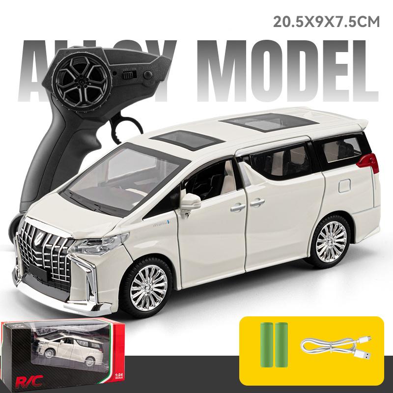 1:24 Alphard Alloy Metal Diecast RC Car Remote Control With LED Lights Suitable Rc Car For Children Holiday Gift Collection Toy
1:24 Alphard Alloy Metal Diecast RC Car Remote Control With LED Lights Suitable Rc Car For Children Holiday Gift Collection Toy