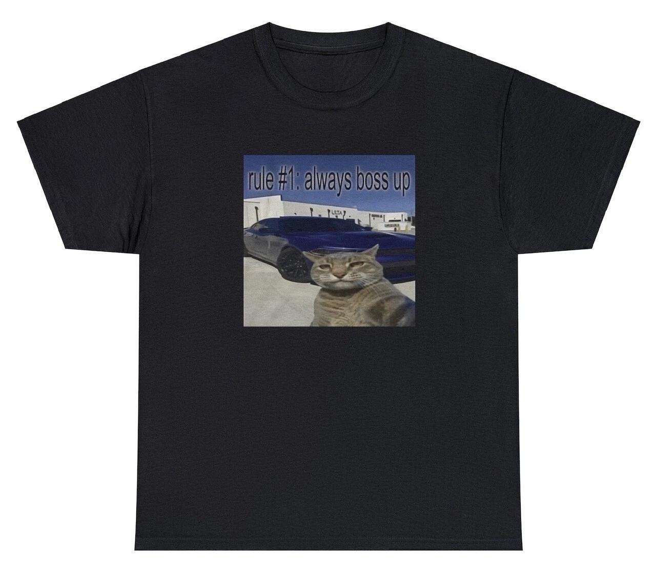 Rule #1 Always Boss Up T Shirt Funny Cat Lover Meme Humor Saying Gift Tee 3XL
Rule #1 Always Boss Up T Shirt Funny Cat Lover Meme Humor Saying Gift Tee 3XL