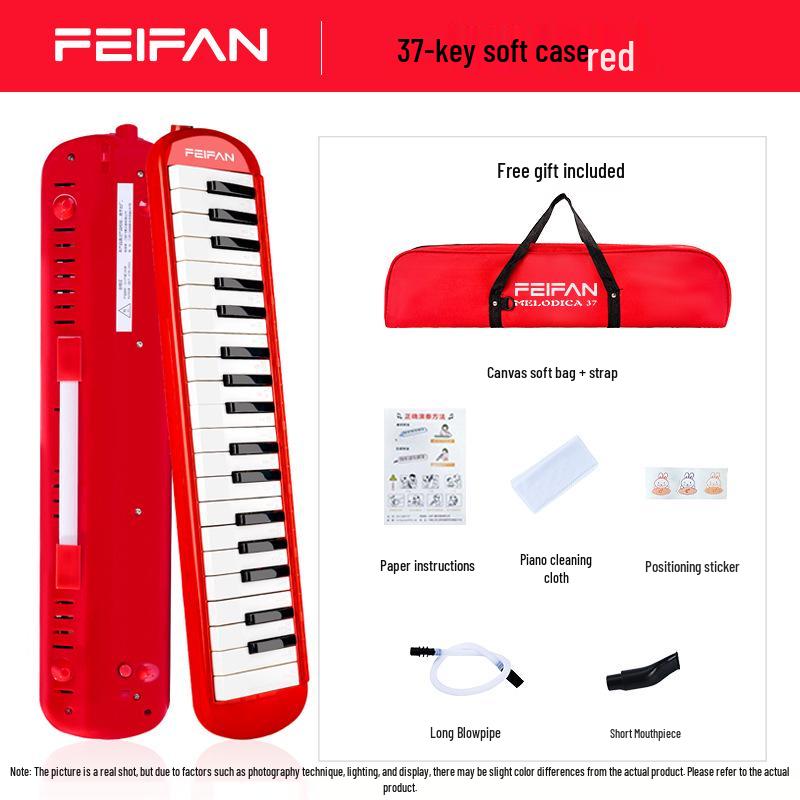 Feifan 37-Key Harmonica with Soft Case for Beginner Students and Children
Feifan 37-Key Harmonica with Soft Case for Beginner Students and Children