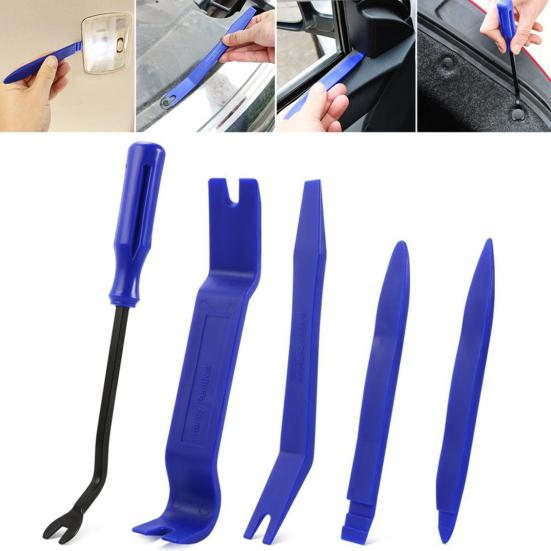 5Pcs/Set Auto Trim Removal Tools Car Door Panel Audio Radio Dash Trim Removal Set Car Interior Trim Tools синій
5Pcs/Set Auto Trim Removal Tools Car Door Panel Audio Radio Dash Trim Removal Set Car Interior Trim Tools синій