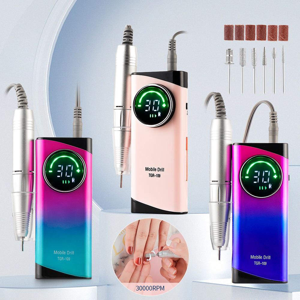 30000RPM Rechargeable Nail Drill Manicure Machine Professional Nail Gel Polishing Remover Cordless Drill Set Nail Art Low
30000RPM Rechargeable Nail Drill Manicure Machine Professional Nail Gel Polishing Remover Cordless Drill Set Nail Art Low