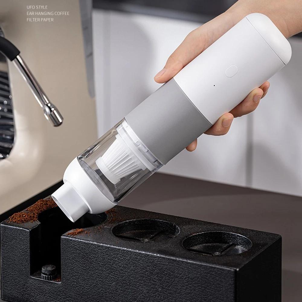 Wireless Coffee Powder Vacuum Cleaner, High Power Portable Dust Collector for Bar/Home Use, Rechargeable & Compact Design чорний
Wireless Coffee Powder Vacuum Cleaner, High Power Portable Dust Collector for Bar/Home Use, Rechargeable & Compact Design чорний
