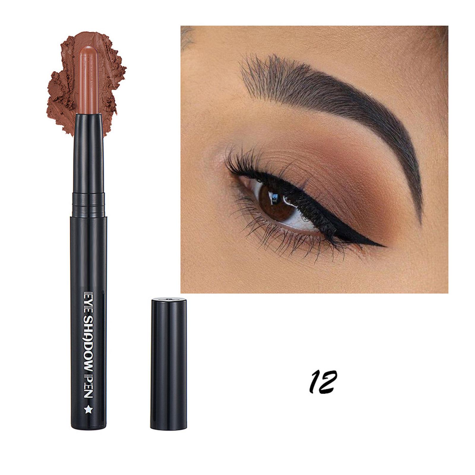 Cream Eyeshadow Stick, Shimmer and Matte Waterproof Formula, Long-Lasting Eye Brightener Makeup Pencil One Size
Cream Eyeshadow Stick, Shimmer and Matte Waterproof Formula, Long-Lasting Eye Brightener Makeup Pencil One Size