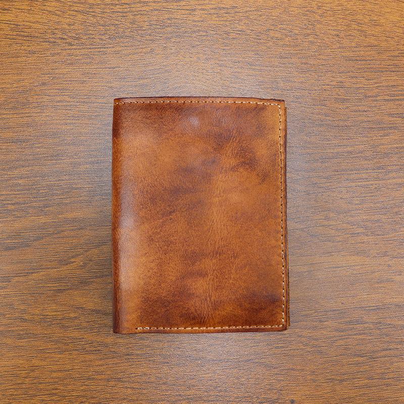 Vintage Handmade Vegetable Tanned Leather Men s Short Wallet Distressed Finish Multi-Card Slots Cash Card Organizer Wallet Small світло-коричневого кольору
Vintage Handmade Vegetable Tanned Leather Men s Short Wallet Distressed Finish Multi-Card Slots Cash Card Organizer Wallet Small світло-коричневого кольору