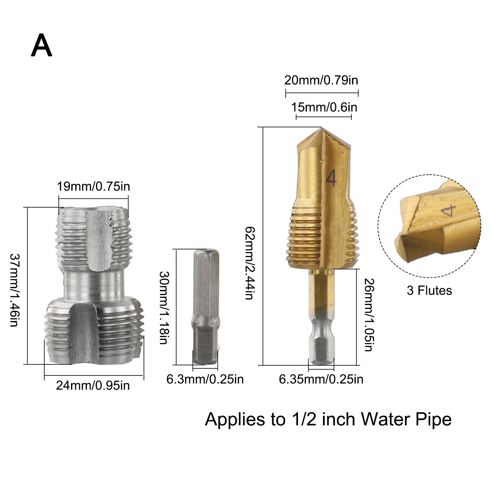 Home Improvement Drill Bit For PVC Pipe Stable Clamping Drill Bit Drill Bit Hex Handle Drill Integrated Stepped Design
Home Improvement Drill Bit For PVC Pipe Stable Clamping Drill Bit Drill Bit Hex Handle Drill Integrated Stepped Design