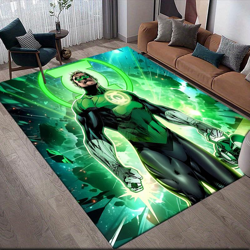 Green Lantern Anti-Slip Floor Mat, Rectangular Carpet for Home Living Room & Bedroom Decor 60x90cm
Green Lantern Anti-Slip Floor Mat, Rectangular Carpet for Home Living Room & Bedroom Decor 60x90cm
