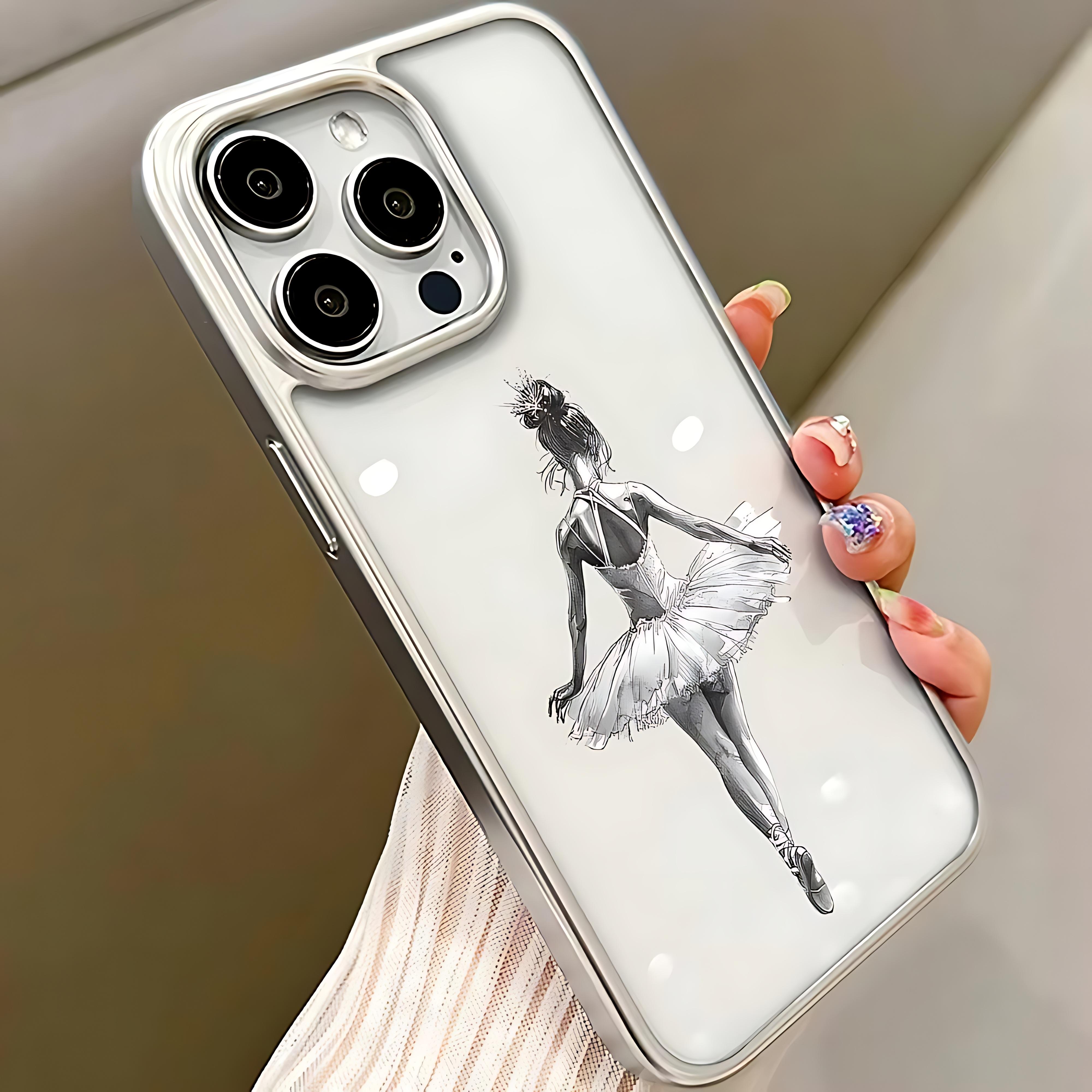 Ballet dancer pattern Phone Case for iPhone 17 16e 16 15 14 13 12 11 Air Pro Max XR XSMAX 8 7 Plus Luxury Clear Soft Back Cover iPhone 11
Ballet dancer pattern Phone Case for iPhone 17 16e 16 15 14 13 12 11 Air Pro Max XR XSMAX 8 7 Plus Luxury Clear Soft Back Cover iPhone 11