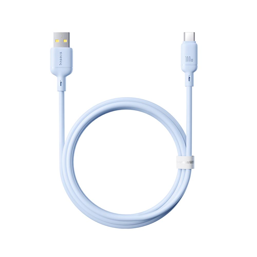 BASEUS Silky USB-A to USB-C Data Cord PD 100W Soft PVC Fast Charging Cable,Length: 1m Black
BASEUS Silky USB-A to USB-C Data Cord PD 100W Soft PVC Fast Charging Cable,Length: 1m Black
