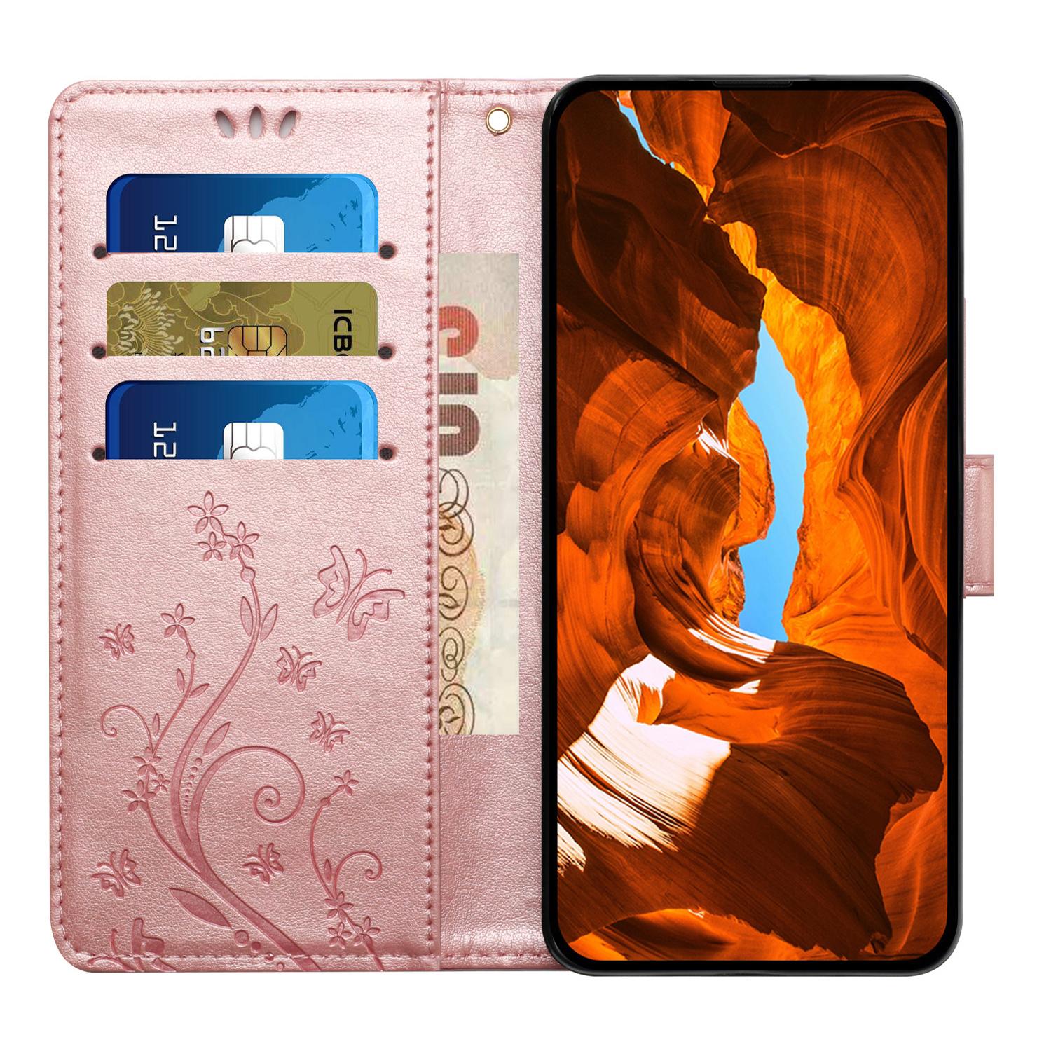 For iPhone 17 Pro Max Leather Wallet Case Butterfly Flower Imprinted Phone Cover with Strap Dark Purple
For iPhone 17 Pro Max Leather Wallet Case Butterfly Flower Imprinted Phone Cover with Strap Dark Purple